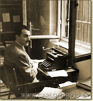 Un'immagine di Carlo Marino, autore del libro